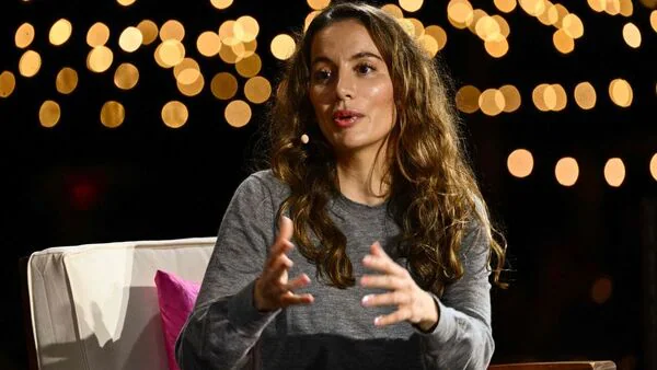 Mira Murati at a tech event