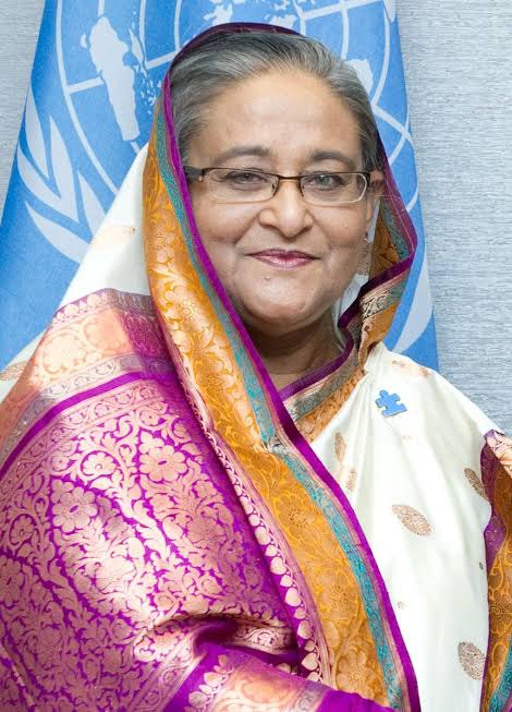 Former Bangladesh PM Sheikh Hasina